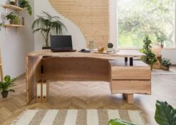 PURE ACACIA #151 Scrivania In Legno Di Acacia - Laccato / Naturale 190x70x76 14 PURE ACACIA #151 Scrivania In Legno Di Acacia - Laccato / Naturale 190x70x76 -Massivmoebel24 09 360 886 7050 03