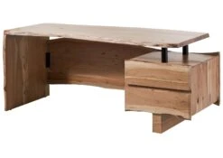 PURE ACACIA #150 Scrivania In Legno Di Acacia - Laccato / Naturale 170x70x76 20 PURE ACACIA #150 Scrivania In Legno Di Acacia - Laccato / Naturale 170x70x76 -Massivmoebel24 09 360 886 7050 09 2