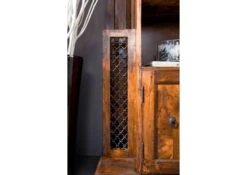 OXFORD #0442 Mobile Da Ingresso In Legno Di Acacia - Laccato / Miele 97x36x199 -Massivmoebel24 09 380 610 7031 5