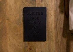 Wandgarderobe Mango 100x8x190 Natur Lackiert RAILWAY #1008 -Massivmoebel24 09 380 772 0108 04