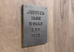 Wandgarderobe Mango 100x8x190 Whitewash Lackiert RAILWAY #3008 -Massivmoebel24 09 380 772 2108 06