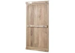 Wandgarderobe Mango 100x8x190 Whitewash Lackiert RAILWAY #3008 -Massivmoebel24 09 380 772 2108 10
