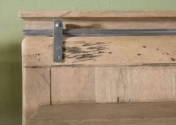 Wandgarderobe Mango 59x32x145 Beige Lackiert RAILWAY #3009 -Massivmoebel24 09 380 772 2109 05