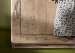 Wandgarderobe Mango 59x32x145 Beige Lackiert RAILWAY #3009 -Massivmoebel24 09 380 772 2109 06