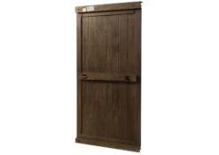 Wandgarderobe Mango 100x8x190 Braun Lackiert RAILWAY #4008 -Massivmoebel24 09 380 772 3108 10