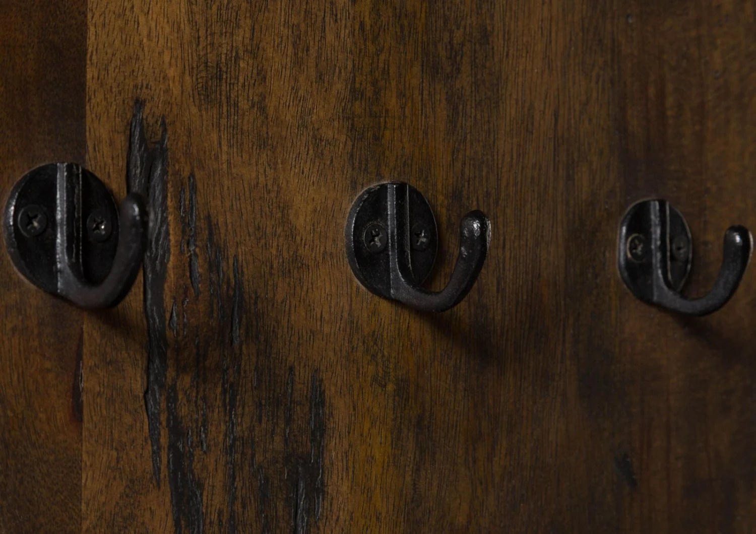 Wandgarderobe Mango 59x32x145 Braun Lackiert RAILWAY #4009 7 Wandgarderobe Mango 59x32x145 Braun Lackiert RAILWAY #4009 - immagine 5