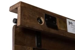 Wandgarderobe Mango 59x32x145 Braun Lackiert RAILWAY #4009 17 Wandgarderobe Mango 59x32x145 Braun Lackiert RAILWAY #4009 -Massivmoebel24 09 380 772 3109 07