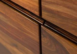 Armadio In Legno Di Sheesham 105x60x200 Cerato Marrone Scuro TORONTO #265 -Massivmoebel24 09 612 665 1065 06