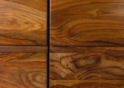 Armadio In Legno Di Sheesham 105x60x200 Cerato Marrone Scuro TORONTO #265 -Massivmoebel24 09 612 665 1065 07