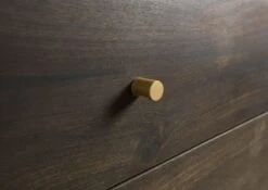 Armadio In Legno Di Mango 99x55x190 Grigio Scuro Oliato DIAMOND #118 -Massivmoebel24 09 612 760 0018 5