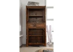 METRO LIFE #121 Armadio In Legno Di Sheesham - Laccato / Life honey 90x40x180 11 METRO LIFE #121 Armadio In Legno Di Sheesham - Laccato / Life honey 90x40x180 -Massivmoebel24 09 618 520 1021 3