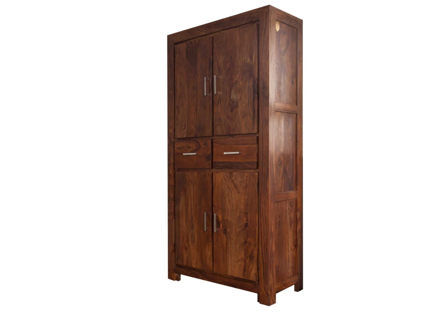 METRO LIFE #121 Armadio In Legno Di Sheesham - Laccato / Life honey 90x40x180 8 METRO LIFE #121 Armadio In Legno Di Sheesham - Laccato / Life honey 90x40x180 - immagine 6