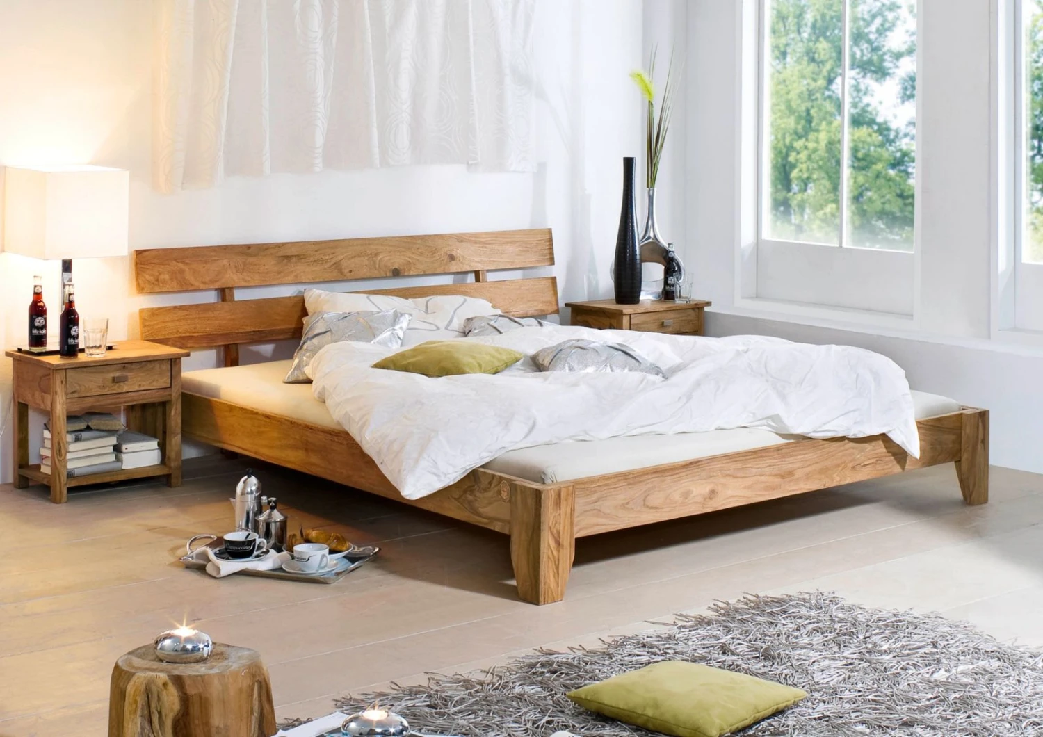 NATURE BROWN #511 Letto Matrimoniale In Legno Di Sheesham - Oliato / Marrone 160x200 3 NATURE BROWN #511 Letto Matrimoniale In Legno Di Sheesham - Oliato / Marrone 160x200