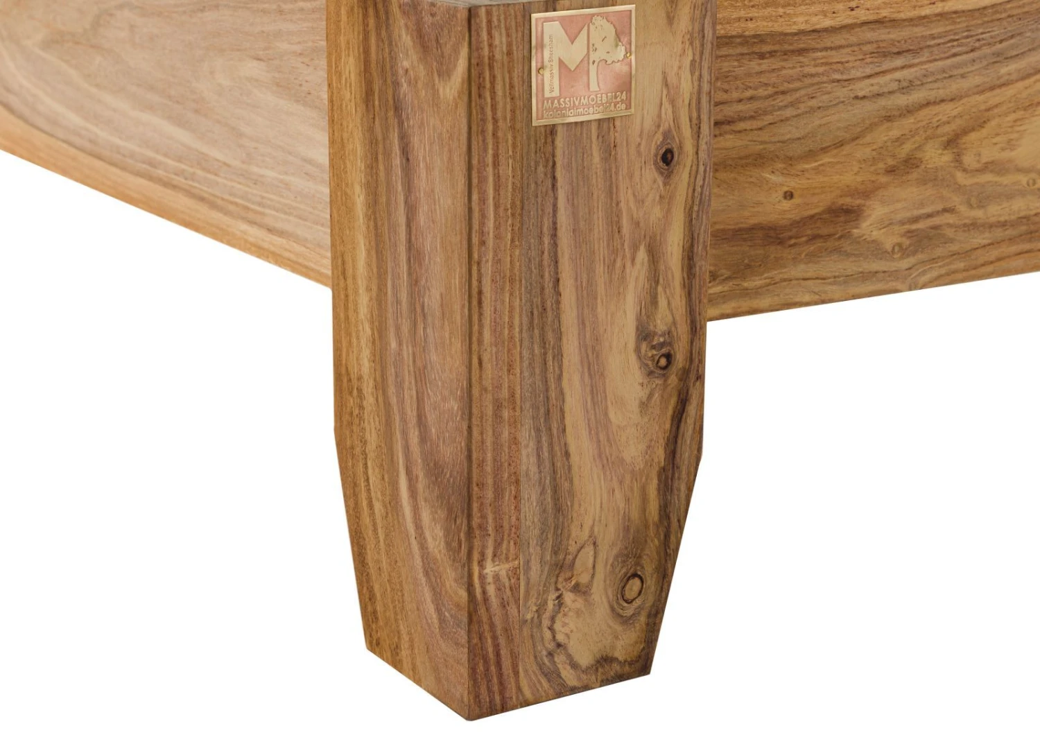 NATURE BROWN #511 Letto Matrimoniale In Legno Di Sheesham - Oliato / Marrone 160x200 4 NATURE BROWN #511 Letto Matrimoniale In Legno Di Sheesham - Oliato / Marrone 160x200 - immagine 2