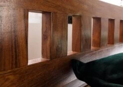 OXFORD #222 Letto Matrimoniale In Legno Di Acacia - Laccato / Miele 160x200 -Massivmoebel24 09 636 610 7049 5