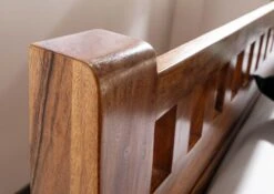 OXFORD #222 Letto Matrimoniale In Legno Di Acacia - Laccato / Miele 160x200 -Massivmoebel24 09 636 610 7049 6