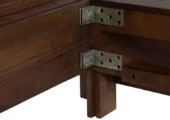 METRO LIFE #137 Letto Matrimoniale In Legno Di Sheesham - Laccato / Life honey 180x200 -Massivmoebel24 09 638 520 1037 6