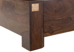 METRO LIFE #137 Letto Matrimoniale In Legno Di Sheesham - Laccato / Life honey 180x200 -Massivmoebel24 09 638 520 1037 7