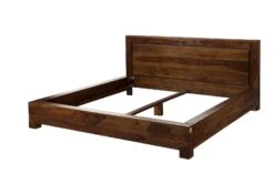 METRO LIFE #137 Letto Matrimoniale In Legno Di Sheesham - Laccato / Life honey 180x200 -Massivmoebel24 09 638 520 1037 9