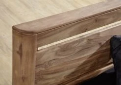 TORONTO #153 Letto Matrimoniale In Legno Di Sheesham - Decapato / Smoked Cherry 180x200 -Massivmoebel24 09 638 665 0054 3