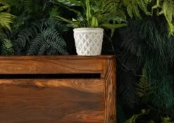 TORONTO #253 Letto Matrimoniale In Legno Di Sheesham - Cerato / Noce 180x200 -Massivmoebel24 09 638 665 1053 5