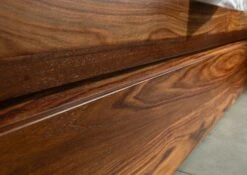 TORONTO #253 Letto Matrimoniale In Legno Di Sheesham - Cerato / Noce 180x200 -Massivmoebel24 09 638 665 1053 6