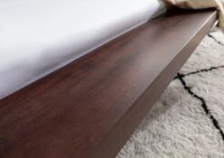 BUENO #030 Letto Matrimoniale In Legno Di Acacia - Laccato / Tabacco 180x200 -Massivmoebel24 09 638 679 0030 6