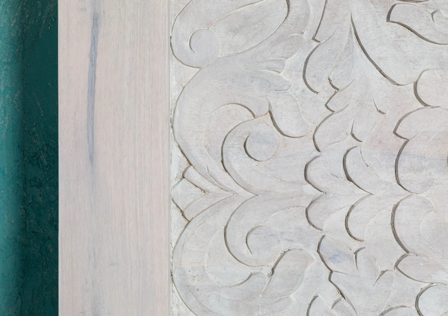 KASHMIR #103 Letto Matrimoniale In Legno Di Mango - Oliato / Bianco 180x200 8 KASHMIR #103 Letto Matrimoniale In Legno Di Mango - Oliato / Bianco 180x200 - immagine 6