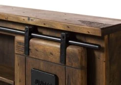 RAILWAY #443 Letto Matrimoniale In Legno Di Mango - Laccato / Marrone 180x200 -Massivmoebel24 09 638 772 3034 05