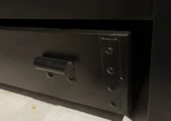 INDUSTRIAL #109 Letto Matrimoniale -2 Cassetti In Legno Riciclato E Ferro - Laccato Multicolore 180x200 -Massivmoebel24 09 638 811 0109 6