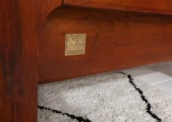 BUENO #021 Letto Matrimoniale In Legno Di Acacia -laccato / Miele 200x200 -Massivmoebel24 09 640 679 0021 6