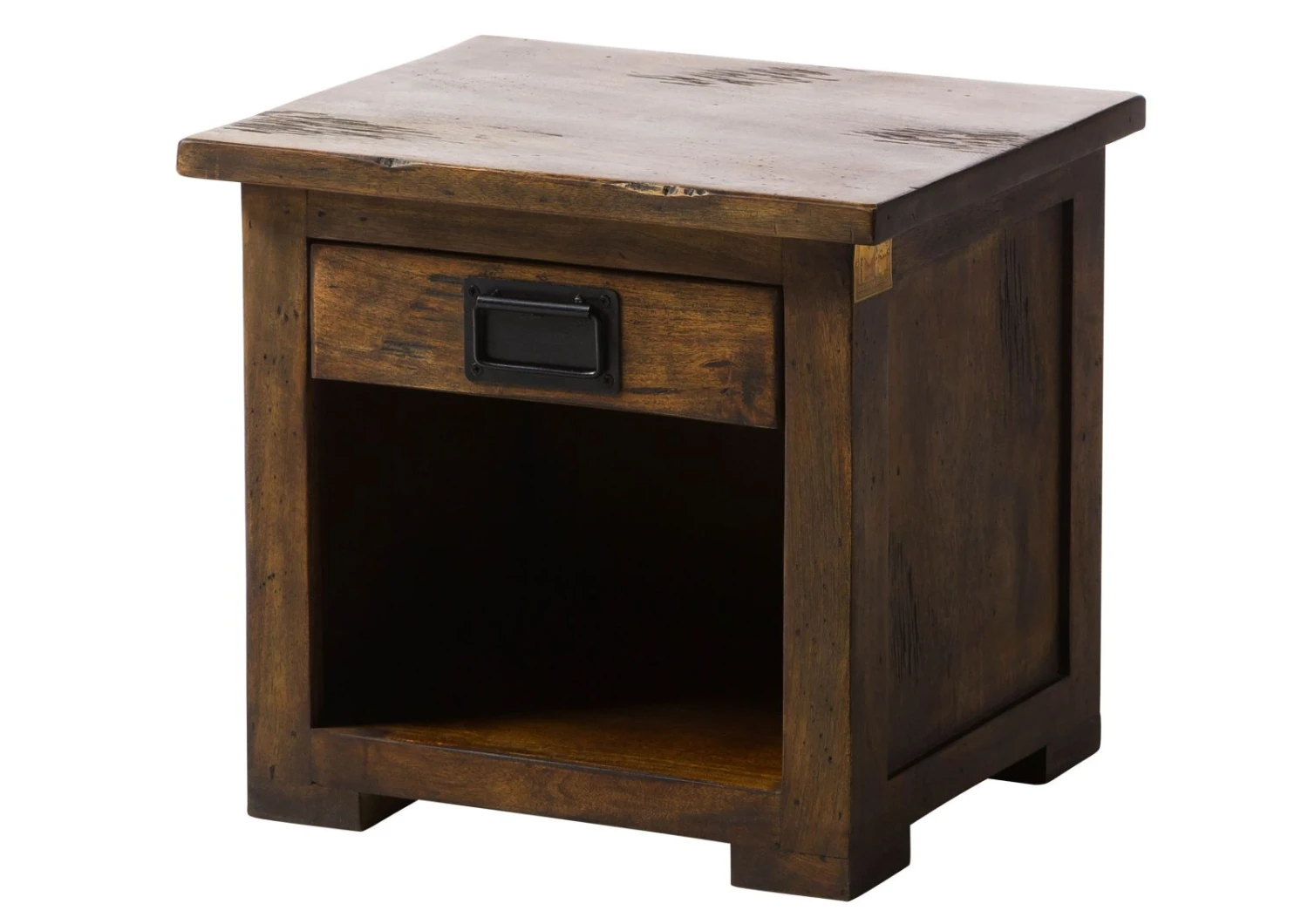 Nachttisch Mango 50x40x45 Braun Lackiert RAILWAY #487 11 Nachttisch Mango 50x40x45 Braun Lackiert RAILWAY #487 - immagine 9