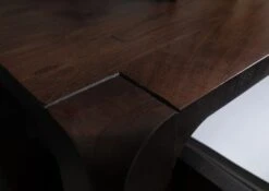 Comodino In Legno Di Acacia 60x40x50 Tabacco Laccato BUENO #035 -Massivmoebel24 09 681 679 0035 5