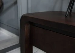 Comodino In Legno Di Acacia 60x40x50 Tabacco Laccato BUENO #035 -Massivmoebel24 09 681 679 0035 6