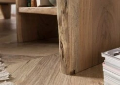 Comodino In Legno Di Acacia 45x40x45 Acacia Naturale Laccato PURE ACACIA #310 16 Comodino In Legno Di Acacia 45x40x45 Acacia Naturale Laccato PURE ACACIA #310 -Massivmoebel24 09 681 886 3010 5