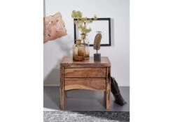 Comodino In Legno Di Acacia 45x40x45 Acacia Naturale Laccato PURE ACACIA #311 10 Comodino In Legno Di Acacia 45x40x45 Acacia Naturale Laccato PURE ACACIA #311 -Massivmoebel24 09 681 886 3011 3