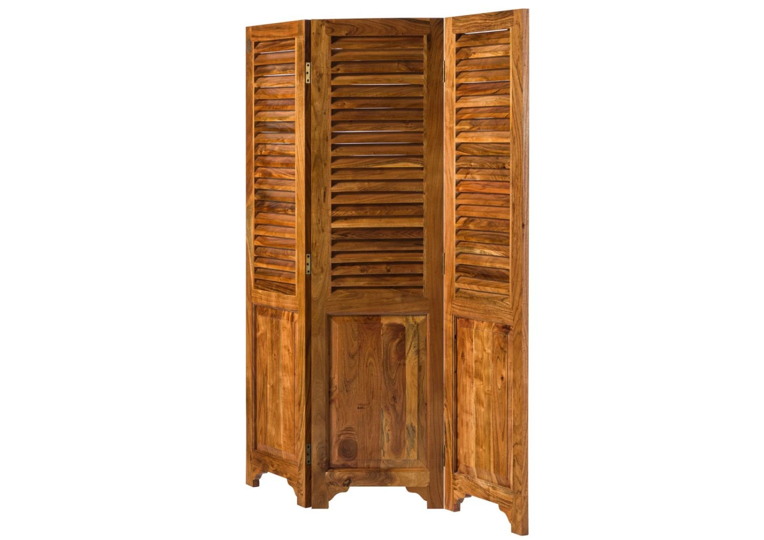 OXFORD #0520 Paraventoo In Legno Di Acacia - Laccato / Miele 141x3x175 9 OXFORD #0520 Paraventoo In Legno Di Acacia - Laccato / Miele 141x3x175 - immagine 7