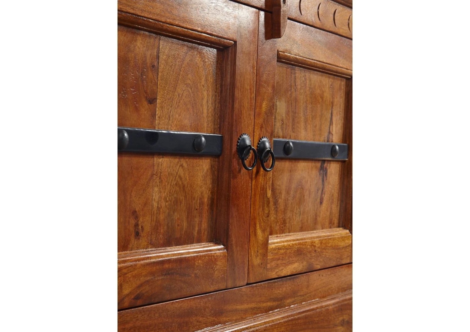 OXFORD #01005 Mobile Lavabo In Legno Di Acacia - Laccato / Miele 88x43x60 6 OXFORD #01005 Mobile Lavabo In Legno Di Acacia - Laccato / Miele 88x43x60 - immagine 4