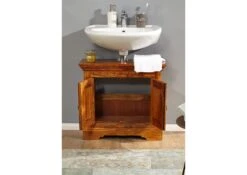 OXFORD #01007 Mobile Lavabo In Legno Di Acacia - Laccato / Miele 66x30x60 11 OXFORD #01007 Mobile Lavabo In Legno Di Acacia - Laccato / Miele 66x30x60 -Massivmoebel24 09 900 610 9007 4