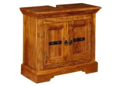 OXFORD #01007 Mobile Lavabo In Legno Di Acacia - Laccato / Miele 66x30x60 13 OXFORD #01007 Mobile Lavabo In Legno Di Acacia - Laccato / Miele 66x30x60 -Massivmoebel24 09 900 610 9007 9