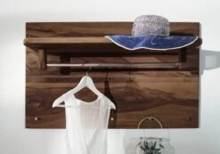 TORONTO #146 Appendiabiti In Legno Di Sheesham - Decapato / Smoked Cherry 100x32x60