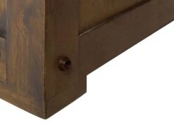 Kommode Mango 50x30x120 Braun Lackiert RAILWAY #481 -Massivmoebel24 09 900 772 3081 06