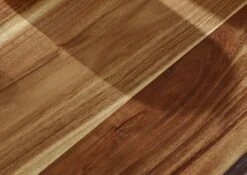 Campione In Legno Di Acacia 29x29x2 Noce Laccato FREEFORM