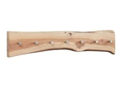 PURE ACACIA #712 Appentiabiti In Legno Di Acacia - Laccato / Natur 70x5x10 -Massivmoebel24 09 900 886 7012 9