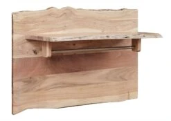 PURE ACACIA #715 Appendiabiti In Legno Di Acacia - Laccato / Natur 100x32x60 -Massivmoebel24 09 900 886 7015 9