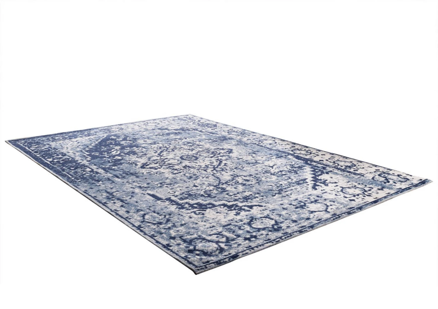 LINCOLN TWO Tappeto Stile Vintage - Blu 300x200x2 5 LINCOLN TWO Tappeto Stile Vintage - Blu 300x200x2 - immagine 3