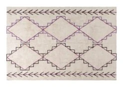 KAFET Tappeto In Stile Vintage - Fondo Beige / Multicolor 240x170