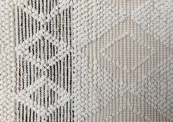 KAFET Tappeto In Stile Vintage - Natur 110x60 -Massivmoebel24 09 900 901 1095 3