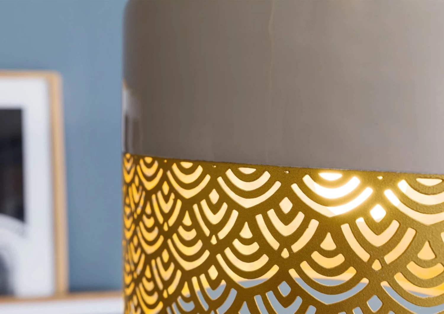 Lampada A Sospensione 30x30x20 Color Oro LOS ANGELES #81 5 Lampada A Sospensione 30x30x20 Color Oro LOS ANGELES #81 - immagine 3