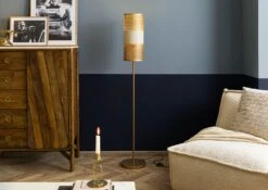 Lampada Da Terra 25x25x152 Color Oro LOS ANGELES #83